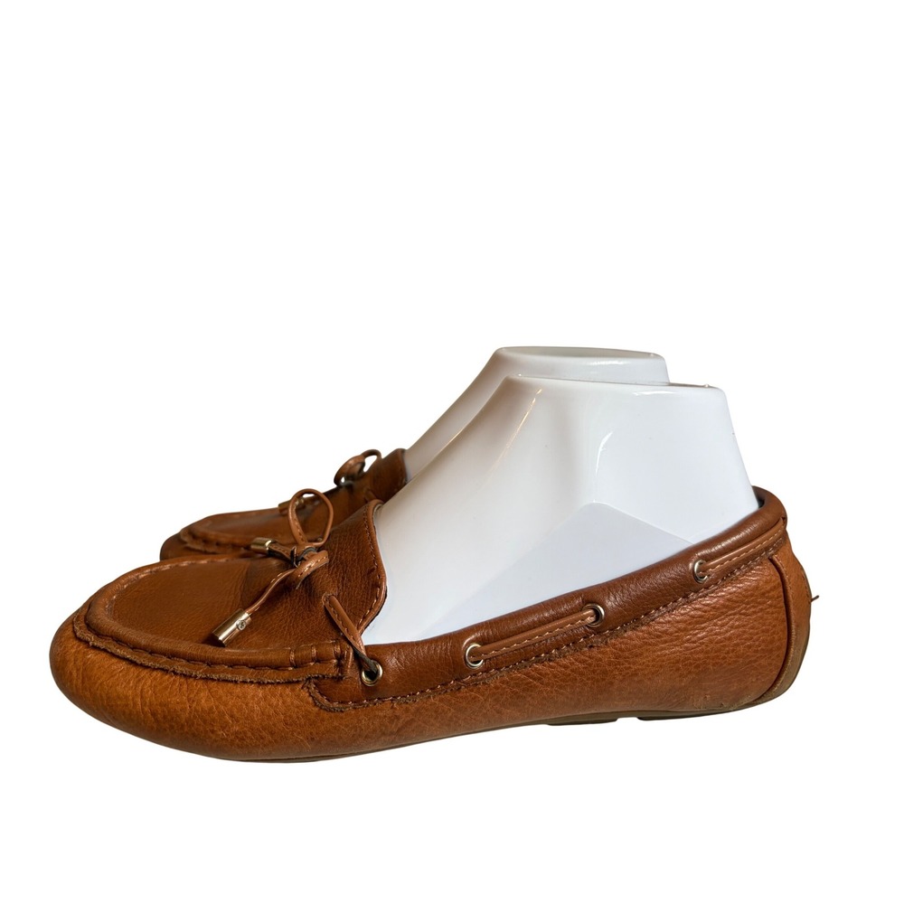 Montana Artisan Crafted Brown‎ Leather Driving Loafers 7.5M 4011205